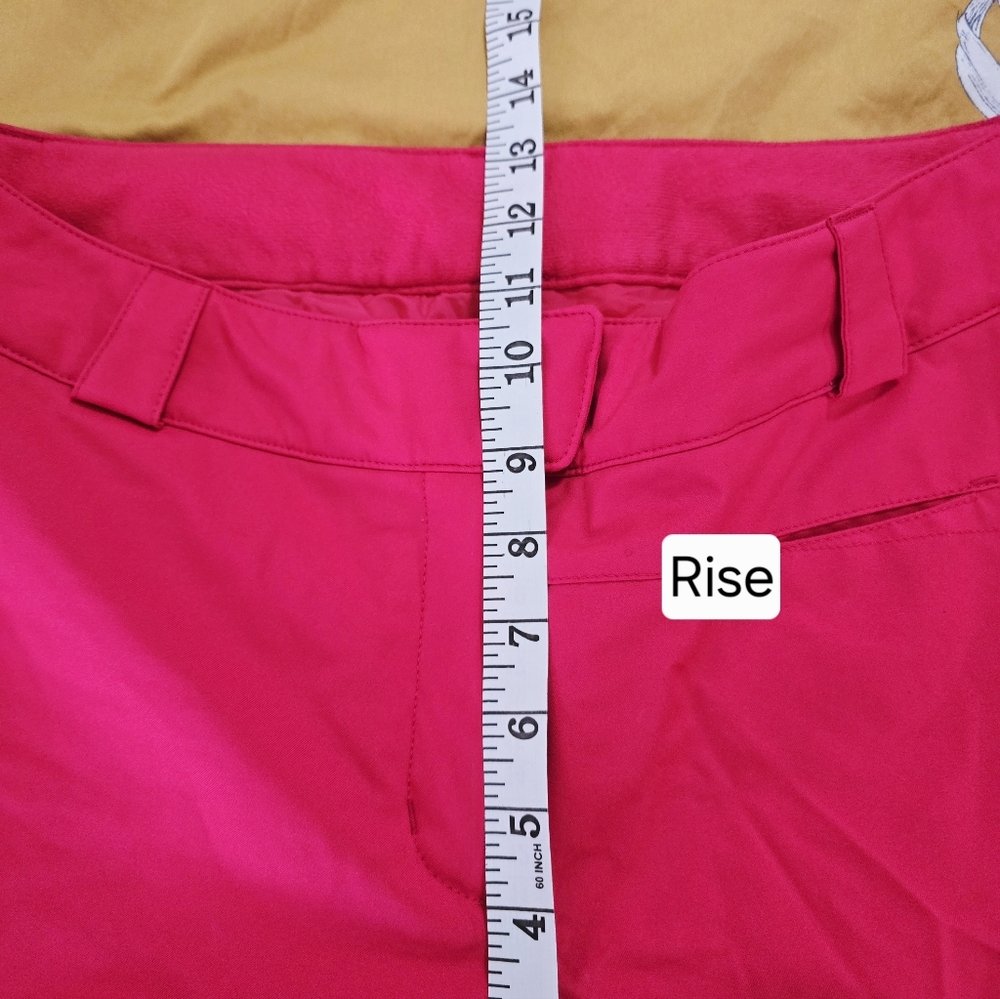 Spyder Hot Pink Flare Leg Snow Ski Pants - Picture 9 of 10